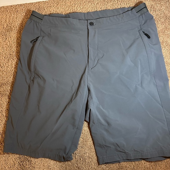 adidas Other - Adidas Men’s Terrex Shorts Gray Size 38 Flat Front Stretch Elastic Band